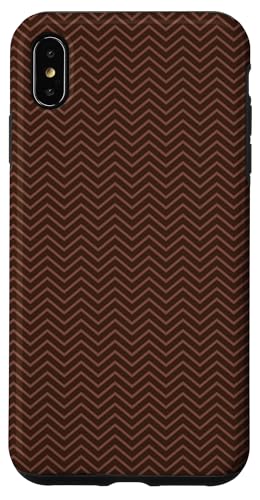 Niedliches, braunes Chevron-Muster Hülle für iPhone XS Max Niedliches, braunes Chevron-Muster Hülle für iPhone XS Max von Adore Cute Designs