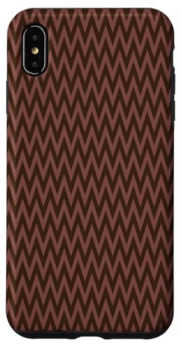 Niedliches, braunes Chevron-Muster Hülle für iPhone XS Max Niedliches, braunes Chevron-Muster Hülle für iPhone XS Max von Adore Cute Designs