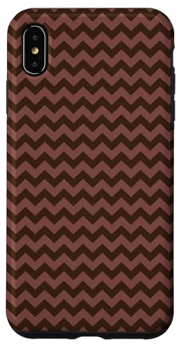 Niedliches, braunes Chevron-Muster Hülle für iPhone XS Max Niedliches, braunes Chevron-Muster Hülle für iPhone XS Max von Adore Cute Designs