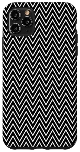 Zeitlos, schwarz und weiß, Chevron-Muster Hülle für iPhone 11 Pro Max Zeitlos, schwarz und weiß, Chevron-Muster Hülle für iPhone 11 Pro Max von Adore Cute Designs
