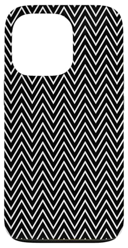 Zeitlos, schwarz und weiß, Chevron-Muster Hülle für iPhone 13 Pro Zeitlos, schwarz und weiß, Chevron-Muster Hülle für iPhone 13 Pro von Adore Cute Designs