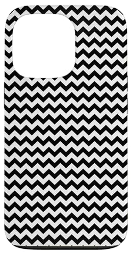 Zeitlos, schwarz und weiß, Chevron-Muster Hülle für iPhone 13 Pro Zeitlos, schwarz und weiß, Chevron-Muster Hülle für iPhone 13 Pro von Adore Cute Designs