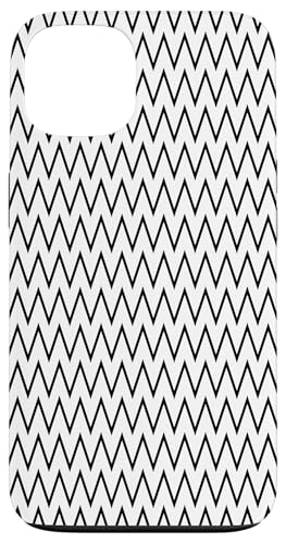 Zeitlos, schwarz und weiß, Chevron-Muster Hülle für iPhone 13 Zeitlos, schwarz und weiß, Chevron-Muster Hülle für iPhone 13 von Adore Cute Designs