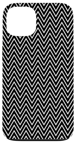 Zeitlos, schwarz und weiß, Chevron-Muster Hülle für iPhone 13 Zeitlos, schwarz und weiß, Chevron-Muster Hülle für iPhone 13 von Adore Cute Designs