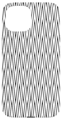 Zeitlos, schwarz und weiß, Chevron-Muster Hülle für iPhone 15 Zeitlos, schwarz und weiß, Chevron-Muster Hülle für iPhone 15 von Adore Cute Designs