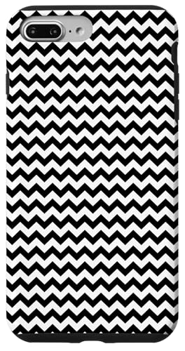 Zeitlos, schwarz und weiß, Chevron-Muster Hülle für iPhone 7 Plus/8 Plus Zeitlos, schwarz und weiß, Chevron-Muster Hülle für iPhone 7 Plus/8 Plus von Adore Cute Designs