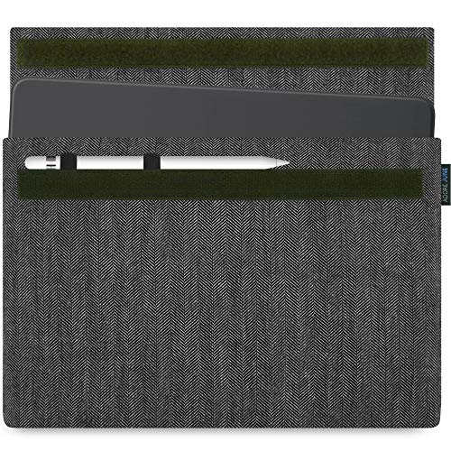 Adore June 11 Zoll Business Grau/Schwarz Tasche kompatibel mit iPad Air 11, iPad Pro 11 und iPad Pro 10 5 mit Pencil 2 / Pencil Pro Halterung Adore June 11 Zoll Business Grau/Schwarz Tasche kompatibel mit iPad Air 11, iPad Pro 11 und iPad Pro 10 5 mit Pencil 2 / Pencil Pro Halterung von Adore June