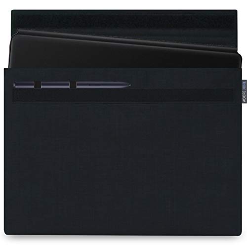 Adore June 14,6 Zoll Classic Schwarz Tasche kompatibel mit Galaxy Tab S9 Ultra und Galaxy Tab S8 Ultra mit S-Pen Halterung von Adore June