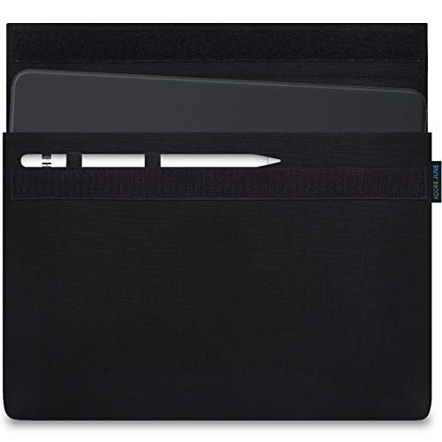 Adore June 7,9-8,3 Zoll Classic Schwarz Tasche kompatibel mit iPad Mini 6 2021 / iPad Mini 5 mit Apple Pen Halterung von Adore June