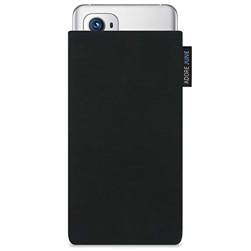 Adore June Classic Schwarz Tasche kompatibel mit OnePlus 10 Pro und OnePlus 9 Pro Handytasche aus widerstandsfähigem Cordura Stoff mit Display Reinigungs-Effekt, Made in Europe Adore June Classic Schwarz Tasche kompatibel mit OnePlus 10 Pro und OnePlus 9 Pro Handytasche aus widerstandsfähigem Cordura Stoff mit Display Reinigungs-Effekt, Made in Europe von Adore June