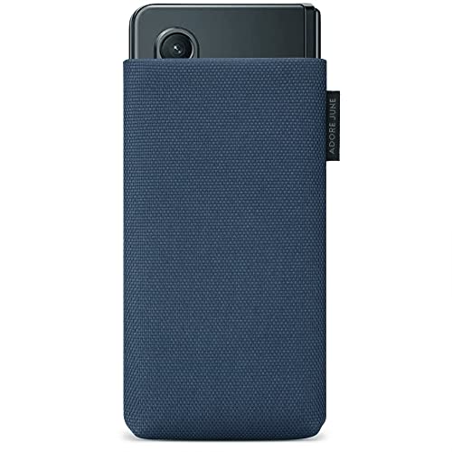Adore June Handytasche Classic Recycled Blau kompatibel mit Galaxy Z Fold 6 2024 / Fold 5 / Fold 4 / Fold 3 / Fold 2, Moderne Nachhaltige R-PES Stoffe, Made in Europe Adore June Handytasche Classic Recycled Blau kompatibel mit Galaxy Z Fold 6 2024 / Fold 5 / Fold 4 / Fold 3 / Fold 2, Moderne Nachhaltige R-PES Stoffe, Made in Europe von Adore June