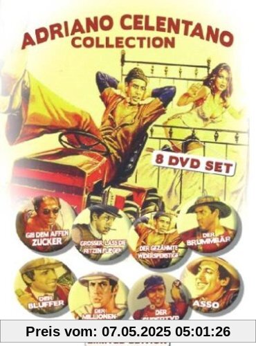 Adriano Celentano - Collection ( Limitierte Sammler Box ) [8 DVDs] von Adriano Celentano