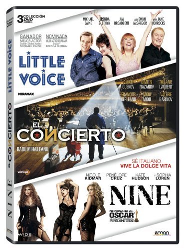 Pack: Little Voice + El Concierto + Nine (Import) (Dvd) (2014) Ewan Mcgregor; Al von Adsofilms
