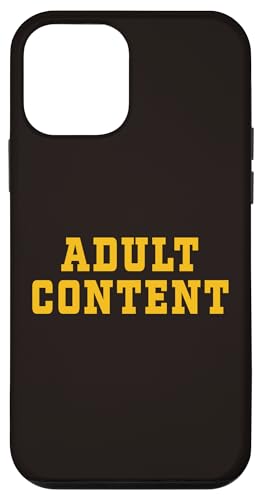 INHALT FÜR ERWACHSENE Hülle für iPhone 12 mini INHALT FÜR ERWACHSENE Hülle für iPhone 12 mini von Adult Content Bold Type Shop