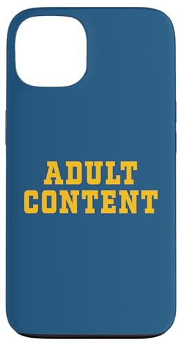 INHALT FÜR ERWACHSENE Hülle für iPhone 13 INHALT FÜR ERWACHSENE Hülle für iPhone 13 von Adult Content Bold Type Shop