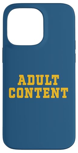 INHALT FÜR ERWACHSENE Hülle für iPhone 14 Pro Max INHALT FÜR ERWACHSENE Hülle für iPhone 14 Pro Max von Adult Content Bold Type Shop