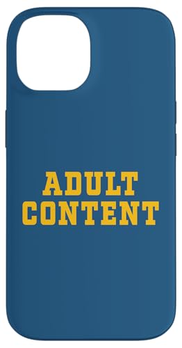 INHALT FÜR ERWACHSENE Hülle für iPhone 14 INHALT FÜR ERWACHSENE Hülle für iPhone 14 von Adult Content Bold Type Shop