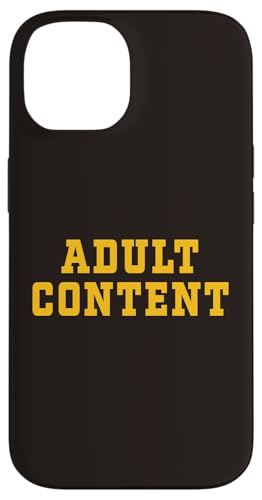 INHALT FÜR ERWACHSENE Hülle für iPhone 14 INHALT FÜR ERWACHSENE Hülle für iPhone 14 von Adult Content Bold Type Shop