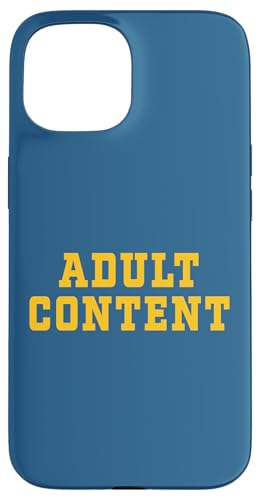 INHALT FÜR ERWACHSENE Hülle für iPhone 15 INHALT FÜR ERWACHSENE Hülle für iPhone 15 von Adult Content Bold Type Shop