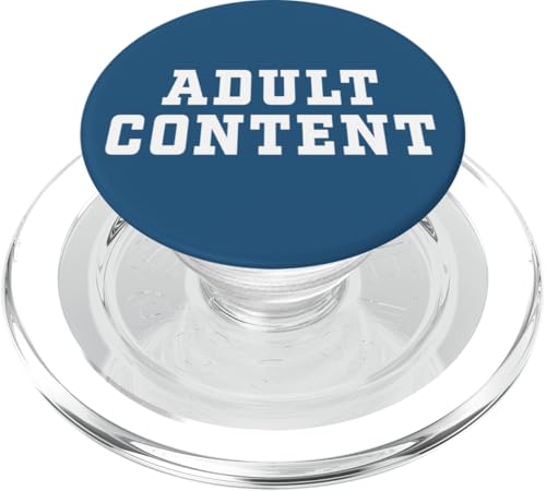 INHALT FÜR ERWACHSENE PopSockets PopGrip für MagSafe von Adult Content Bold Type Shop