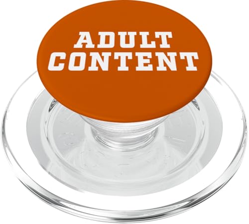 INHALT FÜR ERWACHSENE PopSockets PopGrip für MagSafe von Adult Content Bold Type Shop