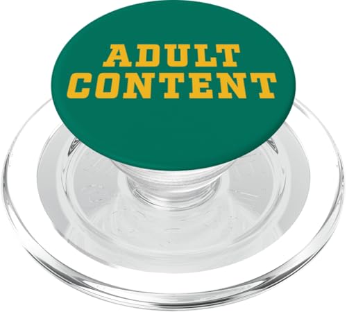 INHALT FÜR ERWACHSENE PopSockets PopGrip für MagSafe von Adult Content Bold Type Shop
