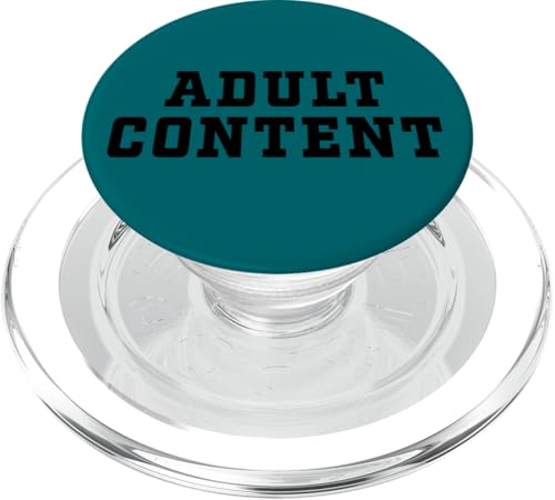 INHALT FÜR ERWACHSENE PopSockets PopGrip für MagSafe INHALT FÜR ERWACHSENE PopSockets PopGrip für MagSafe von Adult Content Bold Type Shop