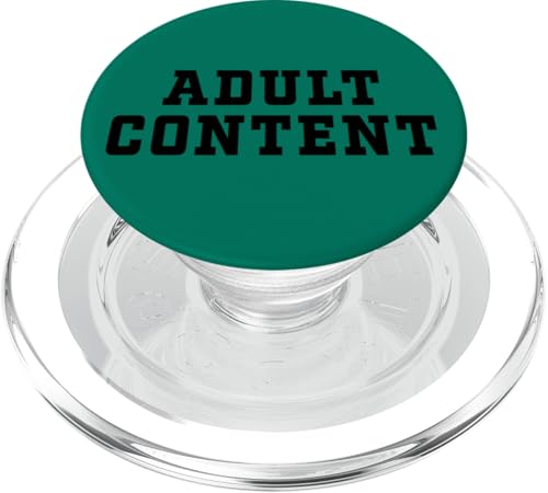 INHALT FÜR ERWACHSENE PopSockets PopGrip für MagSafe INHALT FÜR ERWACHSENE PopSockets PopGrip für MagSafe von Adult Content Bold Type Shop