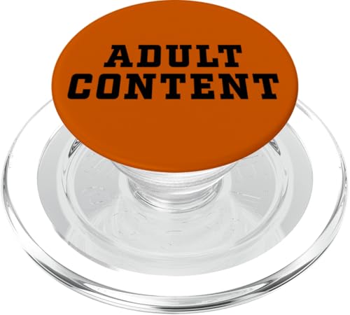 INHALT FÜR ERWACHSENE PopSockets PopGrip für MagSafe INHALT FÜR ERWACHSENE PopSockets PopGrip für MagSafe von Adult Content Bold Type Shop
