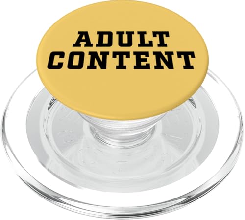 INHALT FÜR ERWACHSENE PopSockets PopGrip für MagSafe INHALT FÜR ERWACHSENE PopSockets PopGrip für MagSafe von Adult Content Bold Type Shop