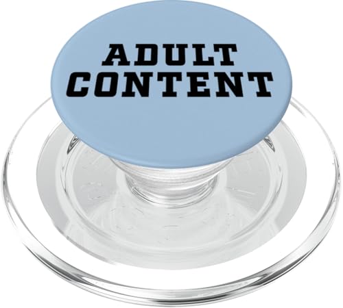INHALT FÜR ERWACHSENE PopSockets PopGrip für MagSafe INHALT FÜR ERWACHSENE PopSockets PopGrip für MagSafe von Adult Content Bold Type Shop