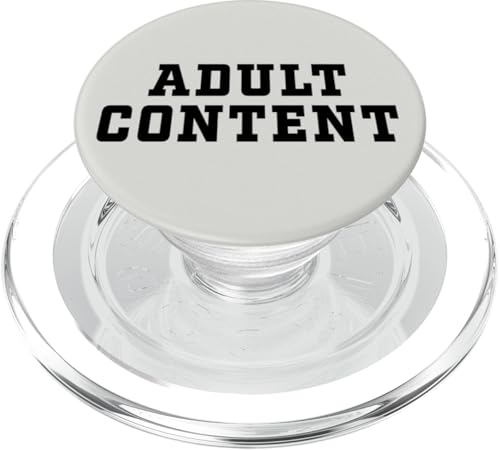 INHALT FÜR ERWACHSENE PopSockets PopGrip für MagSafe INHALT FÜR ERWACHSENE PopSockets PopGrip für MagSafe von Adult Content Bold Type Shop