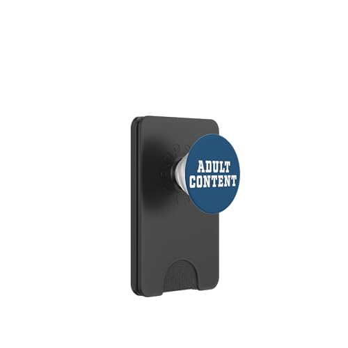 INHALT FÜR ERWACHSENE PopSockets PopWallet für MagSafe von Adult Content Bold Type Shop