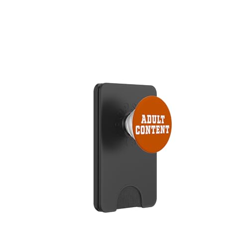 INHALT FÜR ERWACHSENE PopSockets PopWallet für MagSafe von Adult Content Bold Type Shop