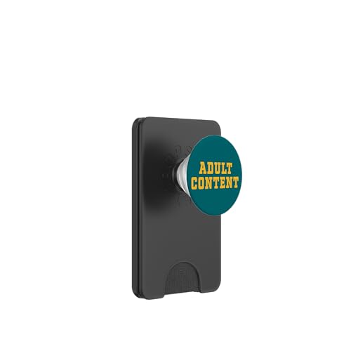 INHALT FÜR ERWACHSENE PopSockets PopWallet für MagSafe von Adult Content Bold Type Shop