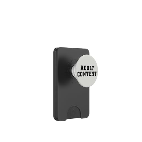 INHALT FÜR ERWACHSENE PopSockets PopWallet für MagSafe INHALT FÜR ERWACHSENE PopSockets PopWallet für MagSafe von Adult Content Bold Type Shop