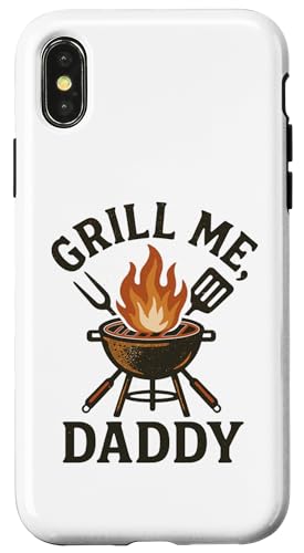 Grill Me Daddy | Lustiges BBQ Räuchern Fleisch und Grillen Hülle für iPhone X/XS Grill Me Daddy | Lustiges BBQ Räuchern Fleisch und Grillen Hülle für iPhone X/XS von Adult Humor Grill Daddy Barbeque Apparel