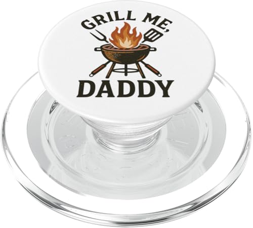 Grill Me Daddy | Lustiges BBQ Räuchern Fleisch und Grillen PopSockets PopGrip für MagSafe Grill Me Daddy | Lustiges BBQ Räuchern Fleisch und Grillen PopSockets PopGrip für MagSafe von Adult Humor Grill Daddy Barbeque Apparel