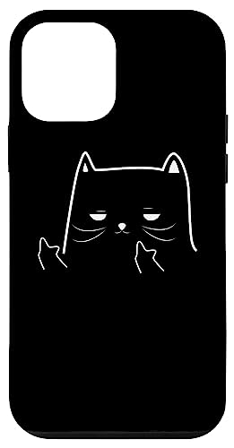 Lustiger erwachsener Humor Katze Mittelfinger Hülle für iPhone 12 mini Lustiger erwachsener Humor Katze Mittelfinger Hülle für iPhone 12 mini von Adult Humour Tees Tc.
