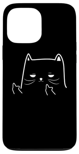 Lustiger erwachsener Humor Katze Mittelfinger Hülle für iPhone 13 Pro Max Lustiger erwachsener Humor Katze Mittelfinger Hülle für iPhone 13 Pro Max von Adult Humour Tees Tc.