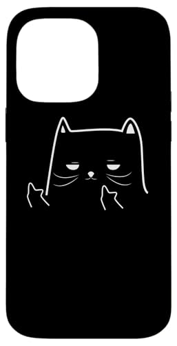 Lustiger erwachsener Humor Katze Mittelfinger Hülle für iPhone 14 Pro Max Lustiger erwachsener Humor Katze Mittelfinger Hülle für iPhone 14 Pro Max von Adult Humour Tees Tc.
