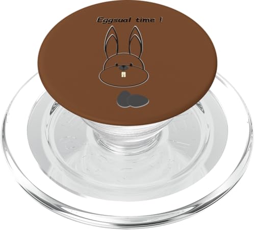 Osterhase Eggsual Time PopSockets PopGrip für MagSafe von AdultDesigns