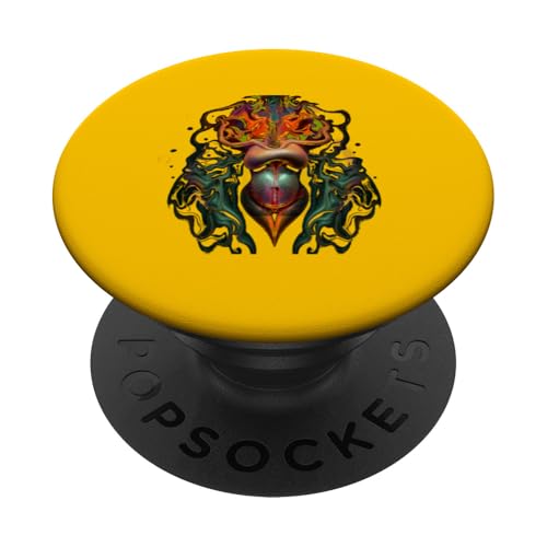 Spirituelle Sünde: Skhalan-Mæ'süs PopSockets Klebender PopGrip von AdultDesigns