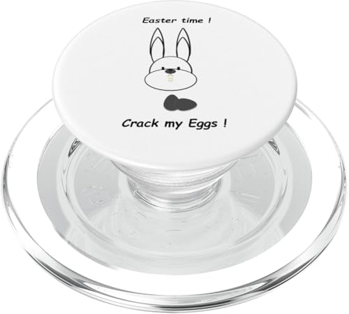 osterhase ostern knacken meine eier PopSockets PopGrip für MagSafe von AdultDesigns