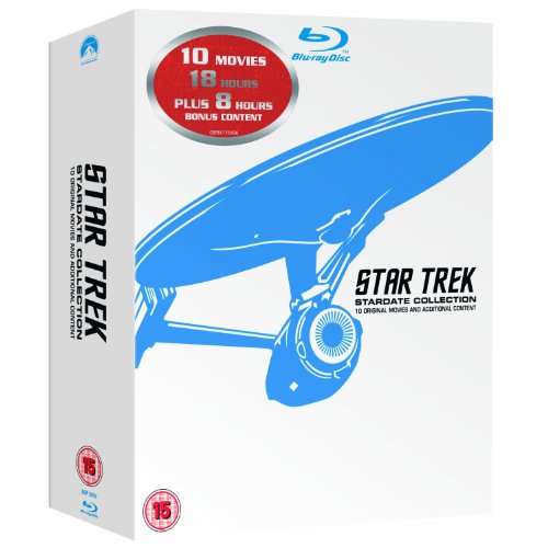 Aduoke Star Trek: Stardate Collection - The Movies 1-10 (Remastered) [Blu-ray] [1979] [Region Free] von Aduoke