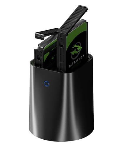 AdvanElink 2 Bay Desktop NAS, InteI N150 (Upgraded N100), 16GB RAM 256GB SSD, 2 * 2.5GbE, 2 * 3.5 Zoll HDD-Schächte, WiFi6, 4K HDMI/DP/Type C, Netzwerkgebundener Speicher (ohne Festplatten), Schwarz von AdvanElink