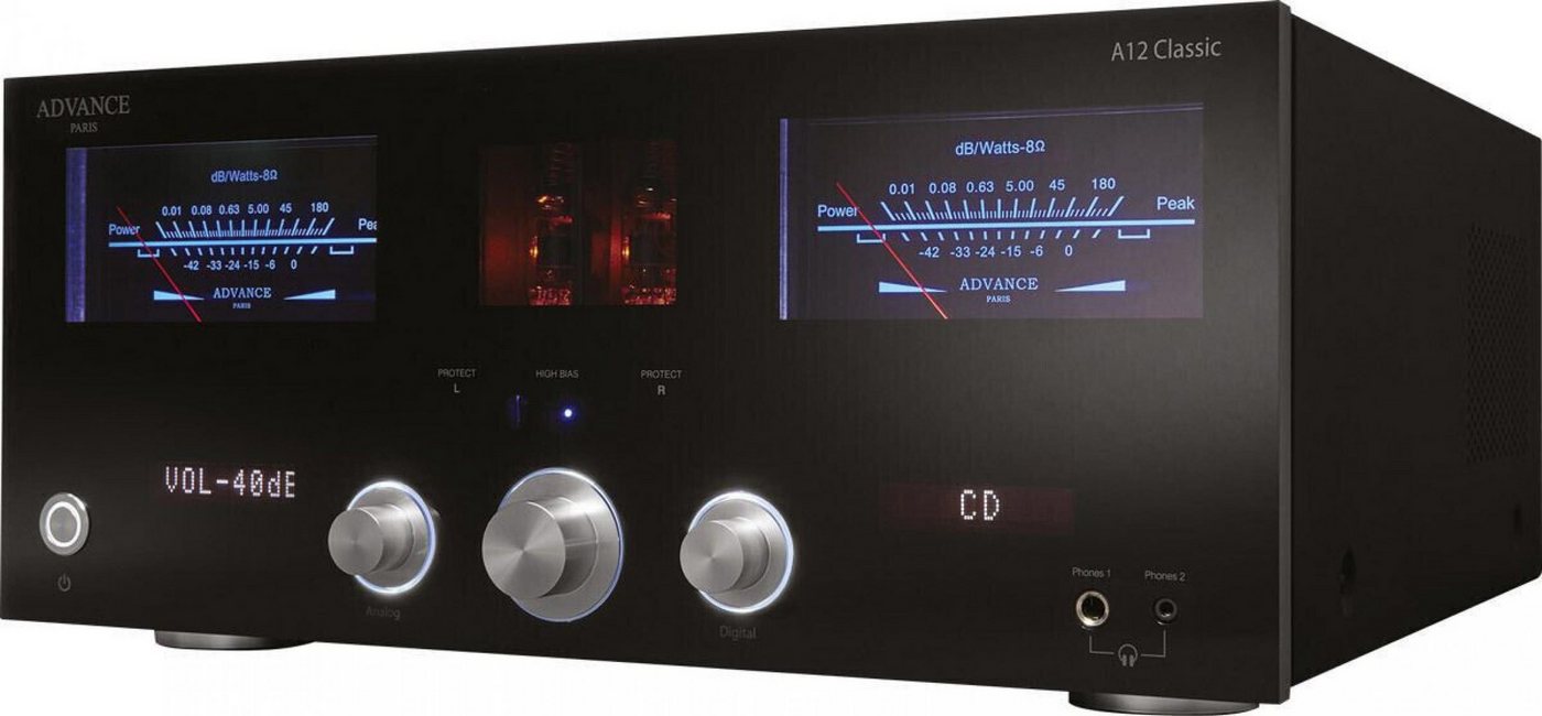 Advance Paris Paris A12 Classic schwarz Streamingverstärker mit Röhrenvorstufe Audioverstärker Advance Paris Paris A12 Classic schwarz Streamingverstärker mit Röhrenvorstufe Audioverstärker von Advance Paris