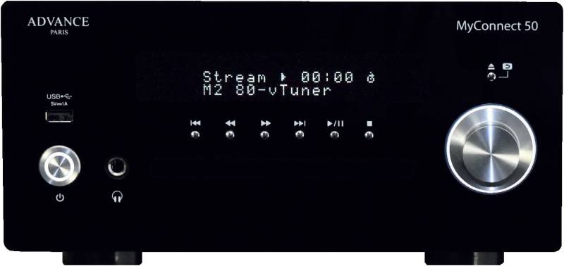 My Connect 50 Netzwerkspieler schwarz von Advance Paris