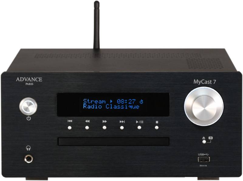 MyCast 7 Mini-System schwarz von Advance Paris
