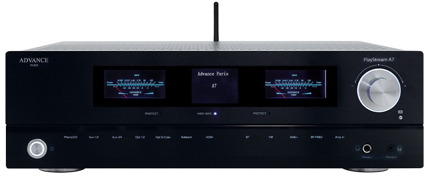 PlayStream A7 Netzwerkspieler schwarz PlayStream A7 Netzwerkspieler schwarz von Advance Paris